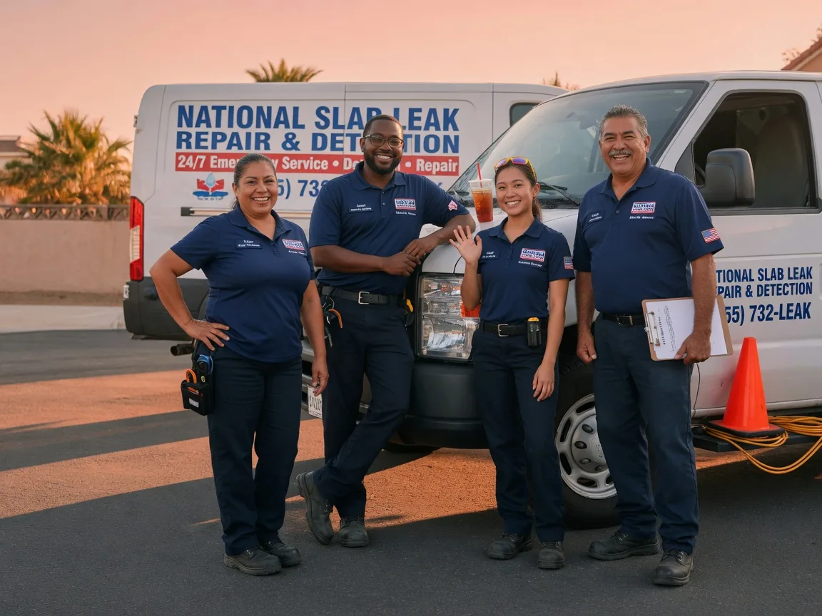 Slab Leak Detection company in Connerville, OK
